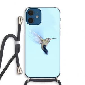 Kolibri: iPhone 12 mini Transparant Hoesje met koord