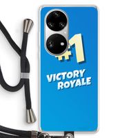 Victory Royale: Huawei P50 Pro Transparant Hoesje met koord