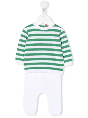 Little Bear pyjama à rayures - Vert