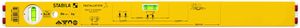 Stabila Type 80 M Installation spirit level waterpas 1 m Rood, Geel