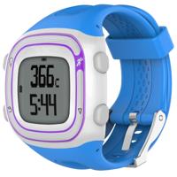 Siliconen sport polsband voor Garmin Forerunner 10/15 (donkerblauw)