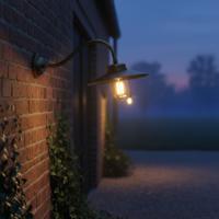 Stallamp Paddock Antiek Messing