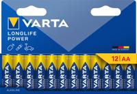 Varta batterij Longlife Power AA, blister van 12 stuks