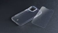 Cellularline Protection kit mobiele telefoon behuizingen 15,5 cm (6.1") Hoes Transparant - thumbnail