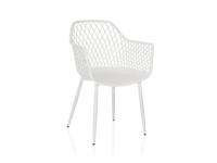 hjh LIVING Stoel Begio L (Wit)