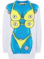 Charles Jeffrey Loverboy pull en maille intarsia - Bleu