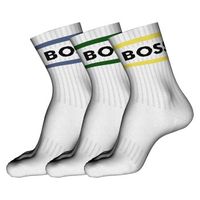 BOSS 3 stuks Rib Stripe CC Sock
