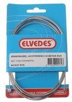 Elvedes remkabel binnen ton/peer rvs (6412/27rvs)