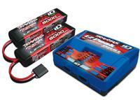 Traxxas Dual EZ Peak Plus Multifunctionele modelbouwlader 100 V, 230 V 8 A Incl. 2 Li-poly accus