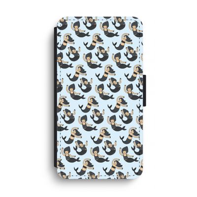 Zeemeermin: iPhone XS Max Flip Hoesje