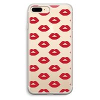 Lips: iPhone 7 Plus Transparant Hoesje