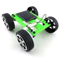 Creatieve Kids vroege onderwijs DIY zonne-energie auto wetenschappelijk Experiment geassembleerd speelgoed grootte: 3.2 x7 .5x8cm