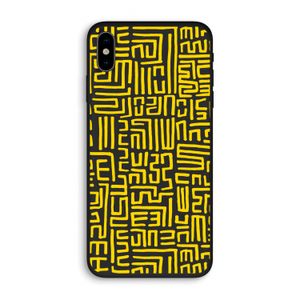 Majorelle Blue Print: iPhone XS Biologisch afbreekbaar hoesje