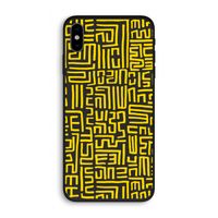 Majorelle Blue Print: iPhone XS Biologisch afbreekbaar hoesje