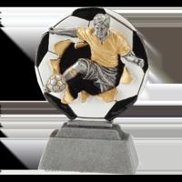 Sportprijzen Leiden Sport Trofee - Voetbal Heer - 3D