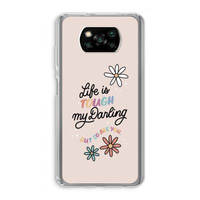 Tough Life: Xiaomi Poco X3 NFC Transparant Hoesje