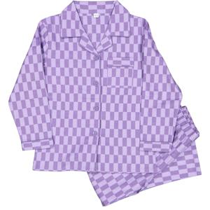 Flanel meisjes pyjama Lange mouwen