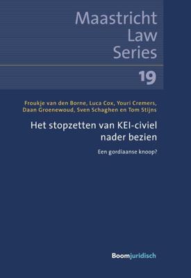 Het stopzetten van KEI-civiel nader bezien (Paperback)