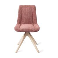 Jesper Home Umedo eetkamerstoel Scarlet Grain revolve oak bleach