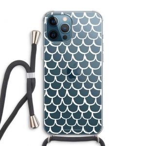 Dakpannetjes: iPhone 12 Pro Max Transparant Hoesje met koord