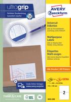 Etiket avery 3655 210x148mm a5 wit 400st