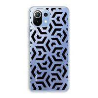 Crazy pattern: Xiaomi Mi 11 Lite Transparant Hoesje