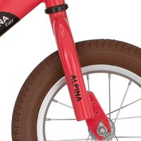 Alpina Voorvork loopfiets rose coral - thumbnail