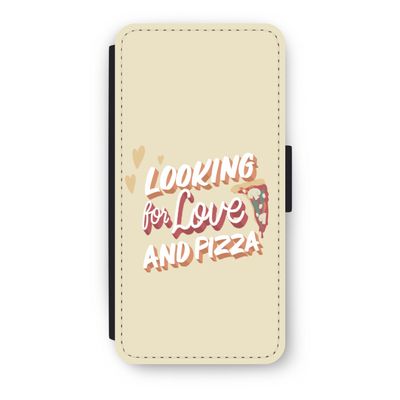 Pizza is the answer: iPhone SE 2020 Flip Hoesje