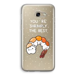You're Shrimply The Best: Samsung Galaxy A5 (2017) Transparant Hoesje