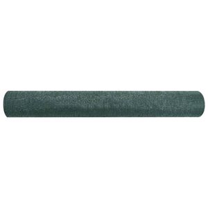 The Living Store Tuinscherm Groen HDPE - 1.5 x 10 m - 75 g/m²