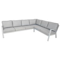 Morrison dining hoekset mist grey - Oosterik home