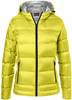 James & Nicholson JN1151 Ladies´ Hooded Down Jacket - /Yellow/Silver-(Solid) - L