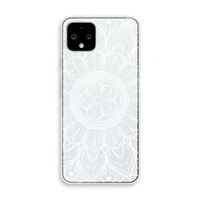 Roses Are Red: Pixel 4 Transparant Hoesje