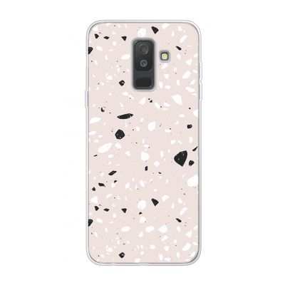 Terrazzo N°20: Samsung Galaxy A6 Plus (2018) Transparant Hoesje