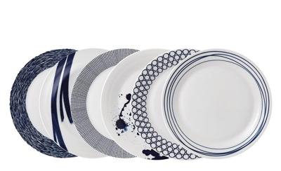 Royal Doulton Dinerborden Pacific 28 cm - 6 Stuks