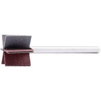 PFERD TOOLS 44403254 PAARD korund vakslijper F Ø 25x20mm schacht-Ø 6 mm lengte 60 mm lamellen 6x2 lamellen A120 voor fijnschuren en finish Diameter 25 mm 10