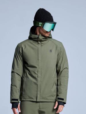 Poederbaas Ski-jas Heren Arctic 2L Insulated Olive Green-XXL Poederbaas Ski-jas Heren Arctic 2L Insulated Olive Green-XXL