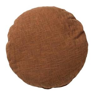 Dutch Decor - ABEY - Sierkussen van katoen 50 cm Tobacco Brown - bruin