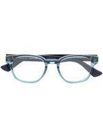 Gucci Eyewear lunettes de vue à monture rectangulaire - Bleu