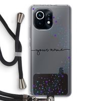 Sterren: Xiaomi Mi 11 Transparant Hoesje met koord