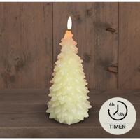 LED Kaars wax everlands kunstkerstboom ivoor 9,5x20cm LED Kaars wax everlands kunstkerstboom ivoor 9,5x20cm