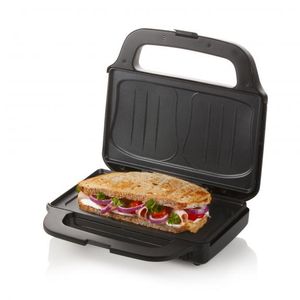 Domo DO9195C sandwich maker 900 W Zwart, Roestvrijstaal