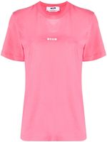 MSGM t-shirt à logo imprimé - Rose - thumbnail