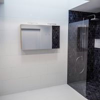 Spiegelkast Vico Cube | 120x70 cm | 2 Deuren | Zonder verlichting | Eiken