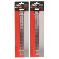 Barbecue Spiesen - 48x - Metaal - 27,5 cm - Rond Handvat - BBQ