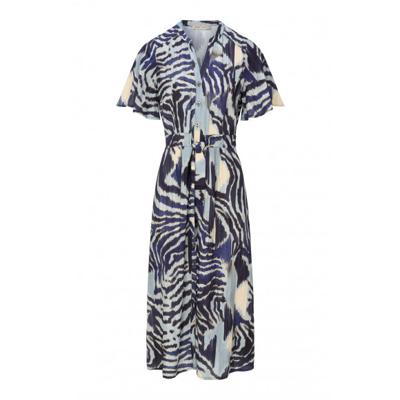 Dreamstar - Blauw | Dames | Jurk | Blauw | XXL | regular | Kamst mode