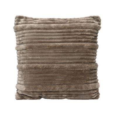 Sierkussen polyester grijs 45x45cm