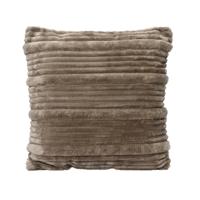 Sierkussen polyester grijs 45x45cm