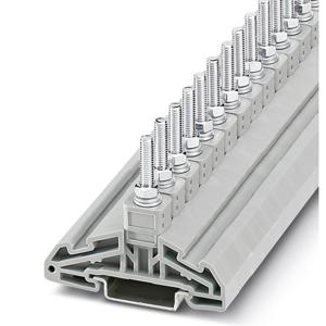 Phoenix Contact 3049107 Verbinder voor hoge stroomsterkten 13 mm Boutaansluiting Grijs 25 stuk(s)