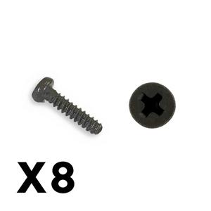 FTX - Outback Mini 3,0 Round Head Self Tapping Screw 1,4X6 (8Pc) (FTX8919)